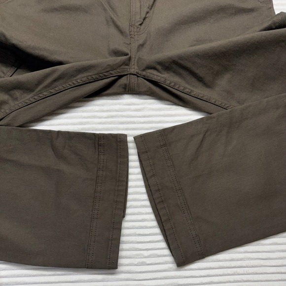 Ariat Rebar M5 Washed Twill Dungaree Work Pants Men 38x36 Straight Leg Brown - Picture 6 of 10